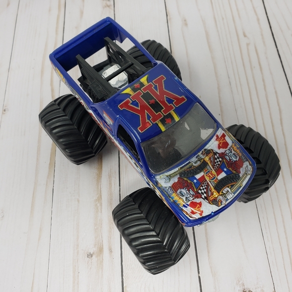 Toys Hot Wheels Monster Jam Blue King Krunch Diecast Truck Mattel 204